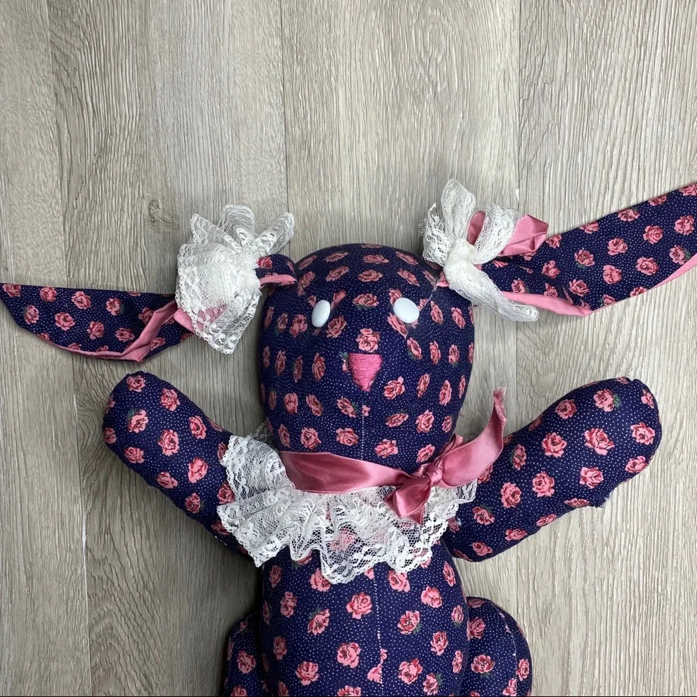 Stuffed Floppy Eared Bunny 1993
